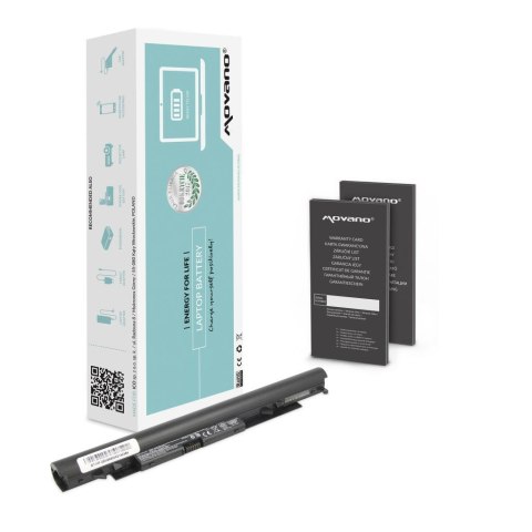 Bateria Movano do notebooka HP JC03, JC04, 240 245 250 255 258 G6 (14.4V-14.8V) (2200 mAh) Movano Bateria Movano do notebooka HP JC03, JC04, 240 245 250 255 258 G6 (14.4V-14.8V) (2200 mAh) Movano