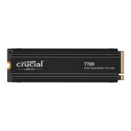Dysk SSD Crucial T700 4TB M.2 PCIe 5.0 NVMe 2280 (124000/11800MB/s) z radiatorem Crucial