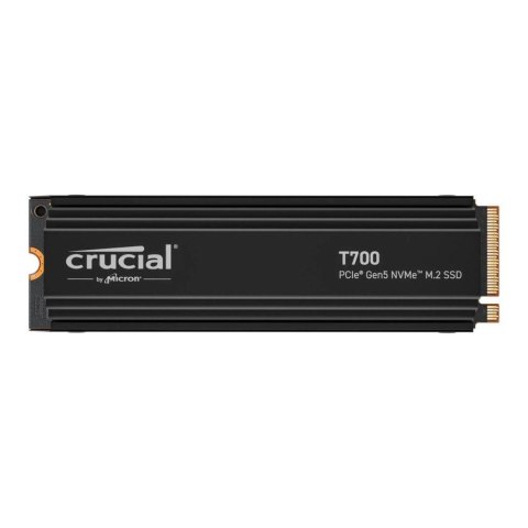 Dysk SSD Crucial T700 4TB M.2 PCIe 5.0 NVMe 2280 (124000/11800MB/s) z radiatorem Crucial Dysk SSD Crucial T700 4TB M.2 PCIe 5.0 NVMe 2280 (124000/11800MB/s) z radiatorem Crucial