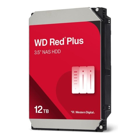 Dysk WD Red™ Plus WD120EFGX 12TB 3,5" 7200 512MB SATA III Western Digital Dysk WD Red™ Plus WD120EFGX 12TB 3,5" 7200 512MB SATA III Western Digital