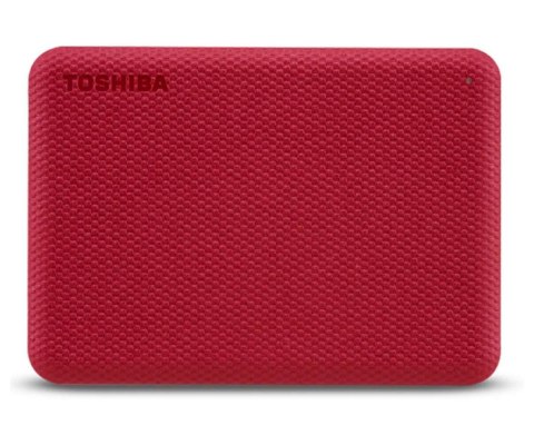 Dysk zewnętrzny Toshiba Canvio Advance 2TB 2,5" USB 3.2 Gen 1 red Toshiba Dysk zewnętrzny Toshiba Canvio Advance 2TB 2,5" USB 3.2 Gen 1 red Toshiba
