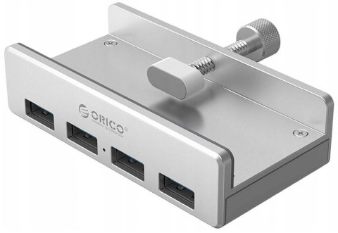 Hub USB Orico MH4PU-P-SV-BP 4x USB-A, 5Gbps, aktywny, biurkowy ORICO Hub USB Orico MH4PU-P-SV-BP 4x USB-A, 5Gbps, aktywny, biurkowy ORICO