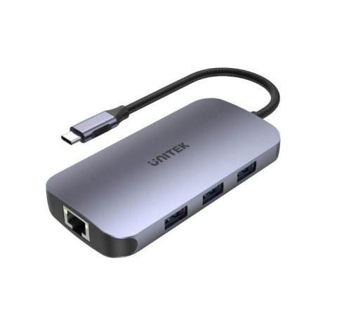 Hub USB Unitek D1071A N9+ USB-C HDMI, PD 100W, czytnik kart Unitek