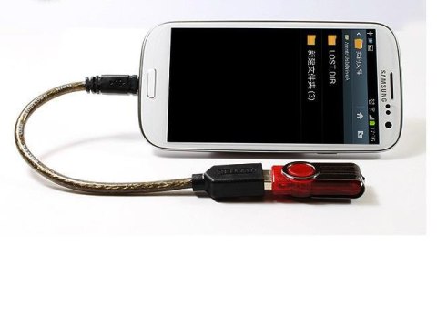 Kabel OTG Unitek Y-C438GBK USB 2.0 AF do microUSB BM Unitek Kabel OTG Unitek Y-C438GBK USB 2.0 AF do microUSB BM Unitek
