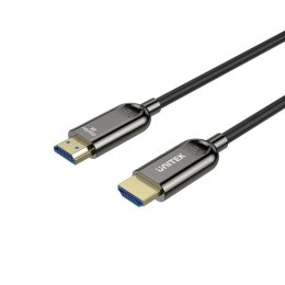 Kabel Optyczny HDMI Unitek C11085GY01-10M v2.1 AOC, 8K, UHD, 120Hz M/M 10m Unitek
