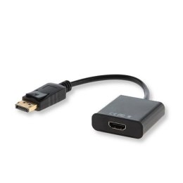 Kabel adapter Savio CL-55/B DisplayPort M - HDMI A F, worek Savio