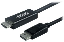 Kabel przejściówka Unitek Y-5118CA Displayport to HDMI 1,5m Unitek