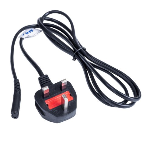 Kabel zasilający Akyga AK-AG-03A brytyjski CCA BS 1363 (Typ G) / IEC C7 1.5 m UK AKYGA Kabel zasilający Akyga AK-AG-03A brytyjski CCA BS 1363 (Typ G) / IEC C7 1.5 m UK AKYGA