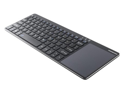 Klawiatura bezprzewodowa Modecom MC-TPK1 z touchpadem czarna Modecom Klawiatura bezprzewodowa Modecom MC-TPK1 z touchpadem czarna Modecom
