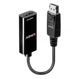 Konwerter DisplayPort do HDMI LINDY czarny LINDY