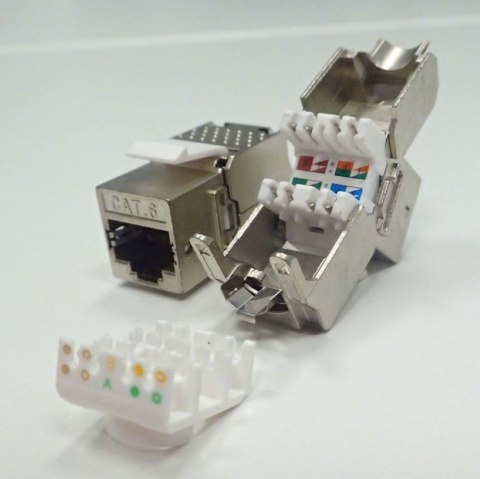 Moduł keystone Jack RJ45 kat. 6 FTP, beznarzędziowy Netrack NETRACK Moduł keystone Jack RJ45 kat. 6 FTP, beznarzędziowy Netrack NETRACK