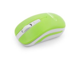 Mysz bezprzewodowa Esperanza Uranus 2.4GHz 4D zielono-biała ESPERANZA