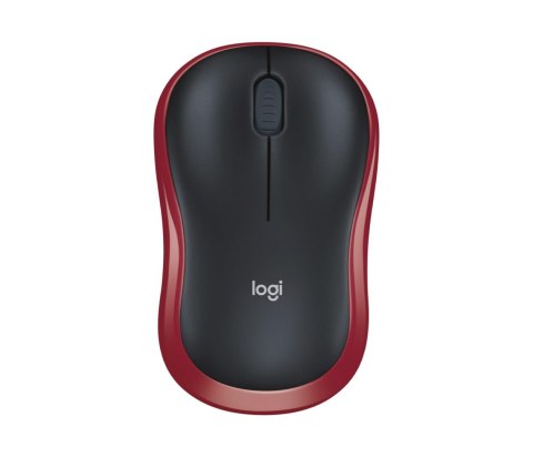 Mysz bezprzewodowa Logitech M185 optyczna czarno-czerwona Logitech Mysz bezprzewodowa Logitech M185 optyczna czarno-czerwona Logitech