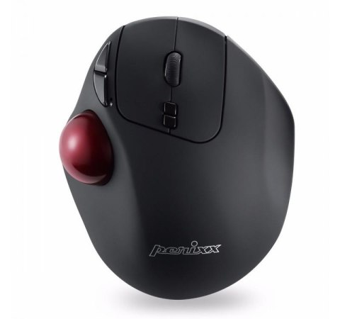 Mysz bezprzewodowa Perixx PERIMICE 717 laserowa trackball 34mm czarna Perixx Mysz bezprzewodowa Perixx PERIMICE 717 laserowa trackball 34mm czarna Perixx