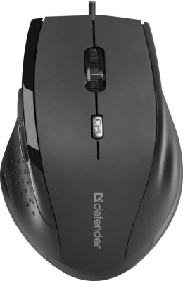 Mysz przewodowa Defender ACCURA MM-362 optyczna 1600dpi 6P czarna Defender