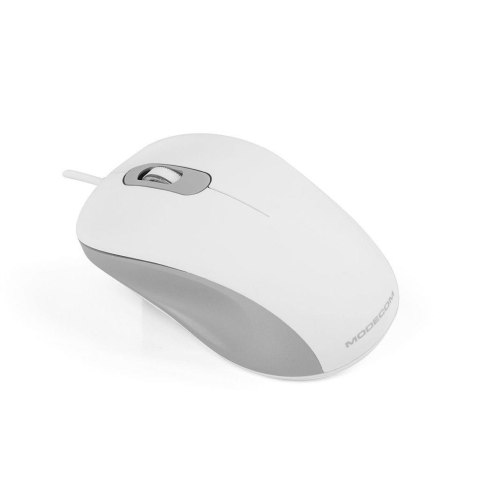 Mysz przewodowa Modecom MC-M10S SILENT optyczna, biała Modecom Mysz przewodowa Modecom MC-M10S SILENT optyczna, biała Modecom