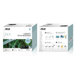 Napęd DVD RW Asus DRW-24D5MT BLACK SATA BOX Power2Go 8 Asus