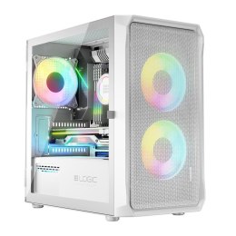 Obudowa LOGIC PORTOS ARGB Mini USB 3.0 White Logic Concept