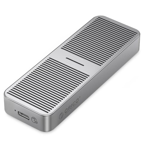 Obudowa na dysk Orico M223C3-G4-GY-BP na dysk zewnętrzny, SSD M.2 NVMe, alu, USB 3.2 2x2 20 Gbps ORICO Obudowa na dysk Orico M223C3-G4-GY-BP na dysk zewnętrzny, SSD M.2 NVMe, alu, USB 3.2 2x2 20 Gbps ORICO