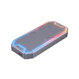Obudowa na dysk UNITEK S1210B M.2 SSD NVMe/SATA 10Gbps RGB Unitek