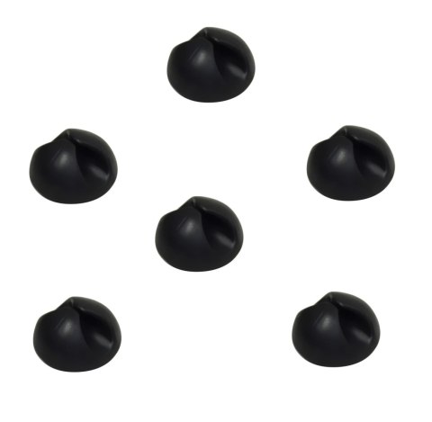 Organizer na kable Msonic MLX2317 6 sztuk czarne Msonic