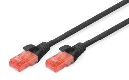 Patchcord DIGITUS UTP kat. 6 5m PVC czarny Digitus