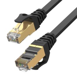 Patchcord UNITEK C1897BK-1M płaski Ethernet Cat.7, 1m Unitek