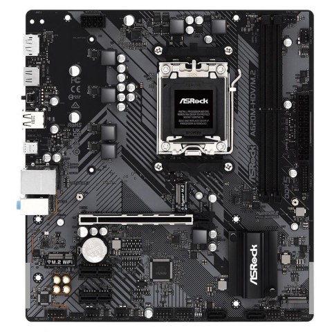 Płyta ASRock A620M-HDV/M.2 /AMD A620/DDR5/SATA3/M.2/USB3.1/PCIe4.0/AM5/mATX ASRock Płyta ASRock A620M-HDV/M.2 /AMD A620/DDR5/SATA3/M.2/USB3.1/PCIe4.0/AM5/mATX ASRock