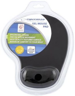 Podkładka pod mysz Esperanza EA137K żelowa czarna ESPERANZA