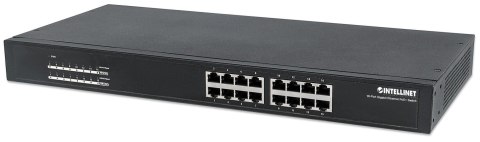 Switch niezarządzalny Intellinet 16x 10/100/1000 Mbps PoE+ 220W Rack 19" Intellinet Switch niezarządzalny Intellinet 16x 10/100/1000 Mbps PoE+ 220W Rack 19" Intellinet
