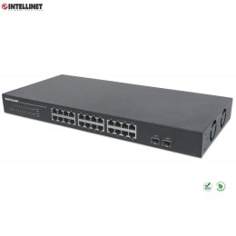 Switch niezarządzalny Intellinet 24x 10/100/1000 Mbps + 2x SFP Intellinet