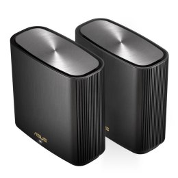System Mesh Asus ZenWiFi XT9 2PK AX7800 Wi-Fi 6 Black dwupak EU+UK Asus