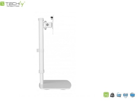 Uchwyt biurkowy Techly 17"-27", 6kg pionowy Techly Uchwyt biurkowy Techly 17"-27", 6kg pionowy Techly