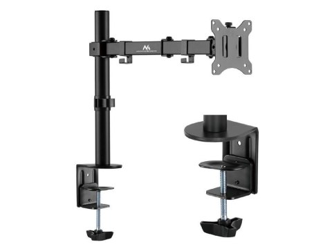 Uchwyt biurkowy do monitora Maclean MC-883 17-32" 8kg VESA 75x75, 100x100 podwójne ramię Maclean