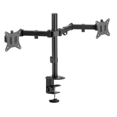 Uchwyt biurkowy na 2 monitory Maclean MC-754N VESA 75x75 oraz 100x100, 17-32", 2x 9kg Maclean Uchwyt biurkowy na 2 monitory Maclean MC-754N VESA 75x75 oraz 100x100, 17-32", 2x 9kg Maclean