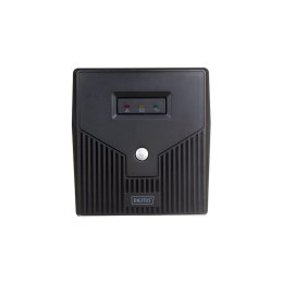Zasilacz awaryjny UPS DIGITUS Line-Ineractive LED 1000VA/600W, 2x12V/7Ah, AVR, 4x Schuko CEE 7/3, 2x RJ11, 1x USB 2.0 typ B Digitus