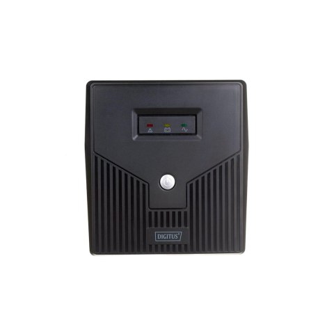 Zasilacz awaryjny UPS DIGITUS Line-Ineractive LED 1000VA/600W, 2x12V/7Ah, AVR, 4x Schuko CEE 7/3, 2x RJ11, 1x USB 2.0 typ B Digitus Zasilacz awaryjny UPS DIGITUS Line-Ineractive LED 1000VA/600W, 2x12V/7Ah, AVR, 4x Schuko CEE 7/3, 2x RJ11, 1x USB 2.0 typ B Digitus