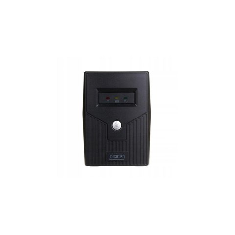 Zasilacz awaryjny UPS DIGITUS Line-Ineractive LED, 800VA/480W, 1x12V/9Ah, AVR, 2x Schuko CEE 7/3, 2x RJ11, 1x USB 2.0 typ B Digitus Zasilacz awaryjny UPS DIGITUS Line-Ineractive LED, 800VA/480W, 1x12V/9Ah, AVR, 2x Schuko CEE 7/3, 2x RJ11, 1x USB 2.0 typ B Digitus