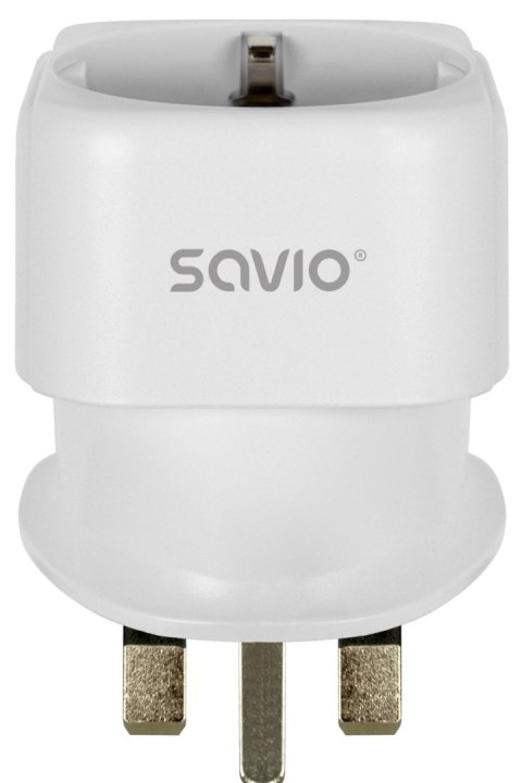 Adapter podróżny Savio AP-04 gniazdo EU-wtyk UK Savio Adapter podróżny Savio AP-04 gniazdo EU-wtyk UK Savio