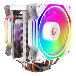 Chłodzenie CPU Rampage OCTAGONC60-WHITE LGA1700/AM5 1800RPM 2x 120mm ARGB PWM Rampage