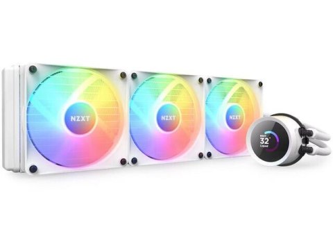 Chłodzenie wodne NZXT Kraken 360 RGB LCD białe NZXT Chłodzenie wodne NZXT Kraken 360 RGB LCD białe NZXT