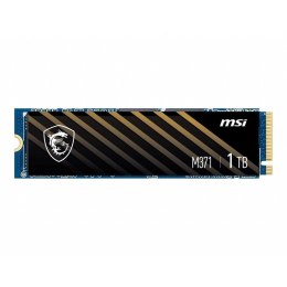 Dysk SSD MSI SPATIUM M371 1TB PCIe Gen3x4 NVMe M.2 2280 (2350/1700 MB/s) 3D NAND MSI