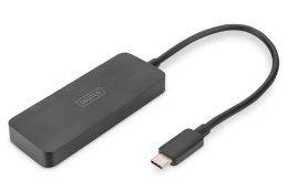 Hub/Koncentrator DIGITUS 3-portowy USB Typ C/3x DisplayPort 4K/60Hz HDR HDCP 2.2 MST Digitus