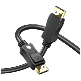 Kabel DisplayPort Techly 2.1 4K*120Hz 3m 54G czarny Techly