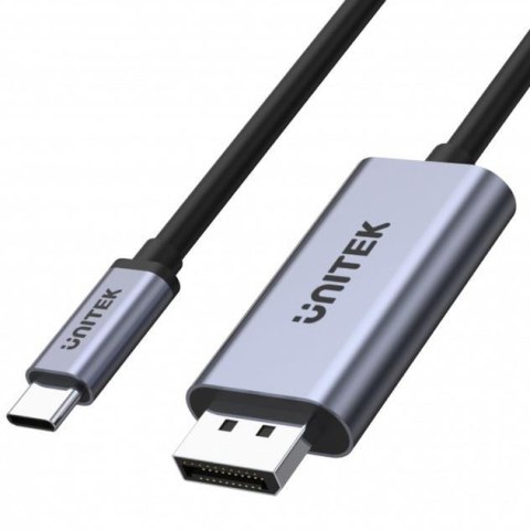 Kabel adapter Unitek V1409A USB-C - DP 1.2 4K@60Hz, 1,8m Unitek Kabel adapter Unitek V1409A USB-C - DP 1.2 4K@60Hz, 1,8m Unitek