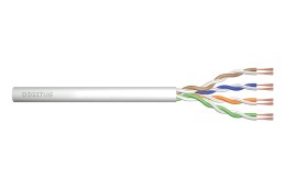 Kabel teleinformatyczny patchcordowy DIGITUS kat.5e, U/UTP, linka, AWG 26/7, PVC, 100m, szary, karton Digitus