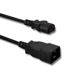Kabel zasilający Qoltec do UPS | C20/C13 | 1.2m Qoltec