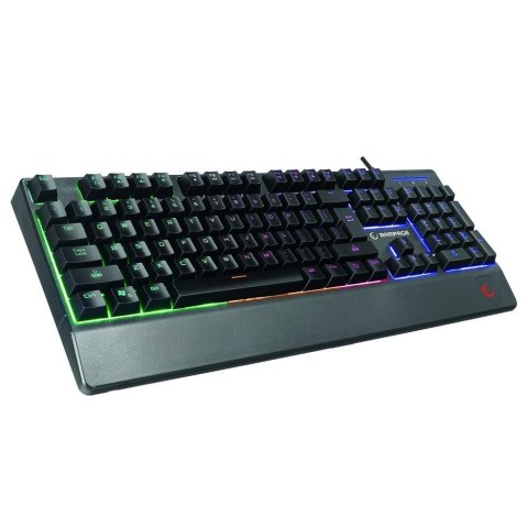 Klawiatura przewodowa Rampage KB-R34 gamingowa hybrydowa podświetlana Rainbow Light Rampage
