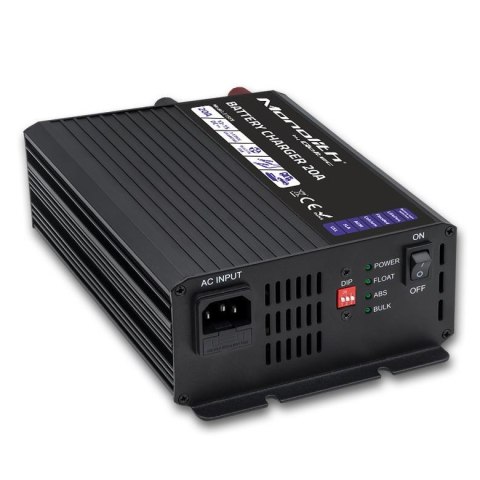 Ładowarka inteligentna Qoltec Monolith do akumulatorów LiFePO4 AGM GEL SLA | 20A | 12V Qoltec Ładowarka inteligentna Qoltec Monolith do akumulatorów LiFePO4 AGM GEL SLA | 20A | 12V Qoltec