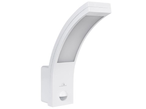 Lampa LED Maclean MCE244 W z czujnikiem ruchu na podczerwień 750lm 10W IP54 biała Maclean Lampa LED Maclean MCE244 W z czujnikiem ruchu na podczerwień 750lm 10W IP54 biała Maclean